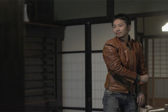 結婚式でエア書道を披露したいので練習するそうちゃん。